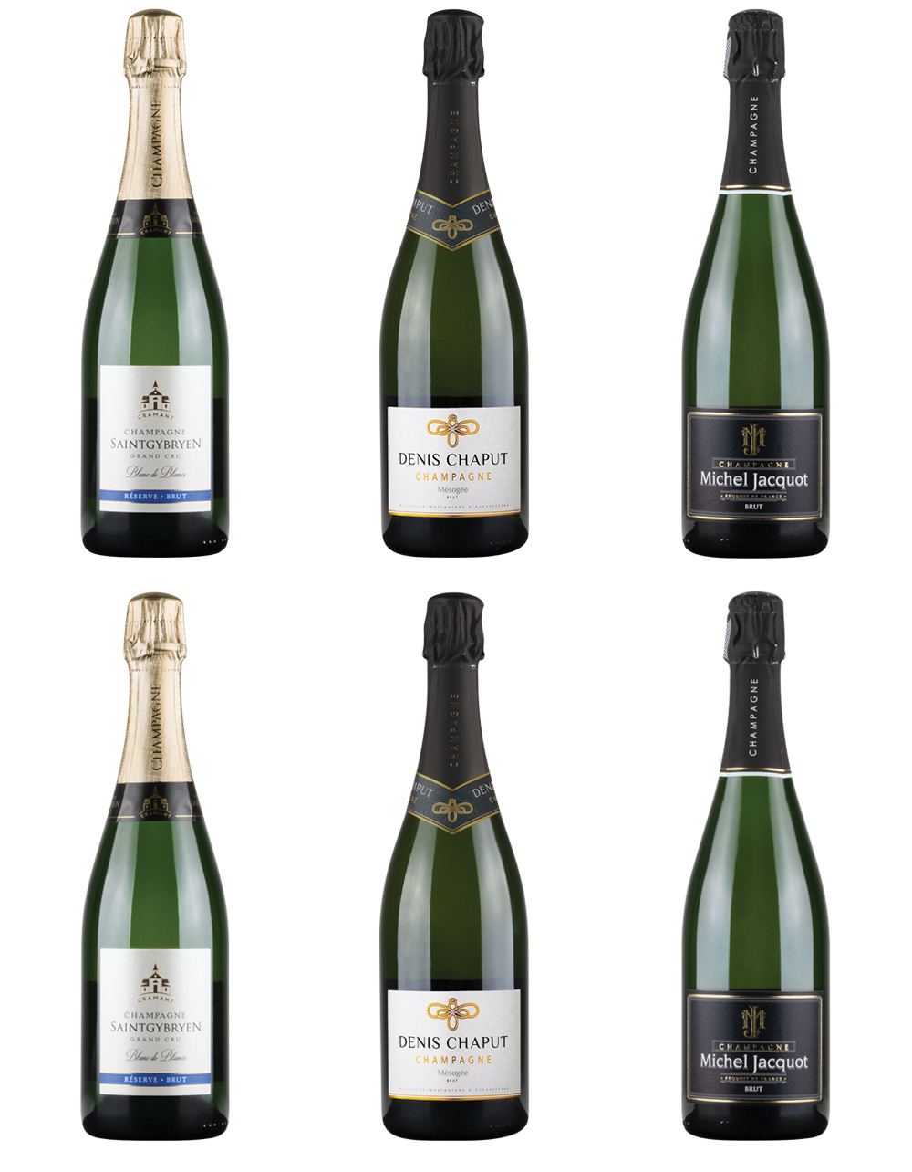 Box CRU Champagne SaintGybryen vs Denis Chaput vs SaintGybryen